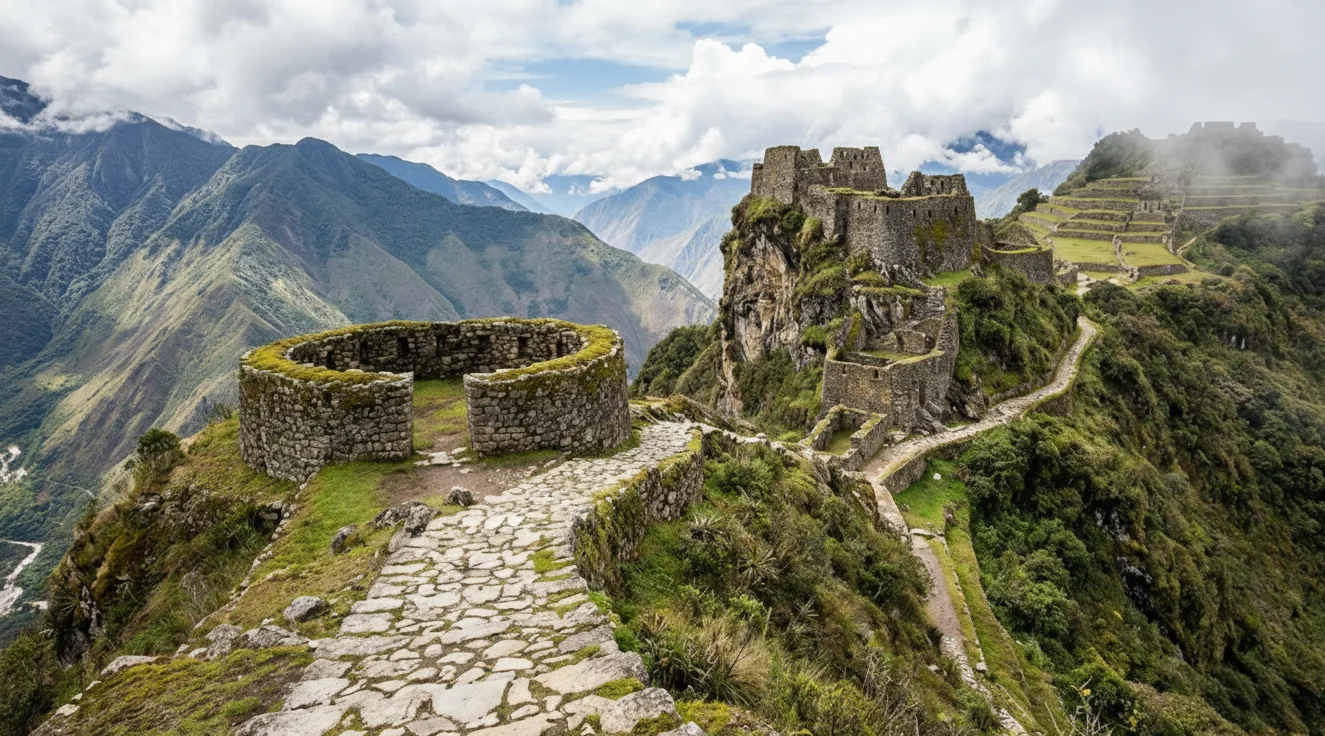 Ruinas incas Camino Inca