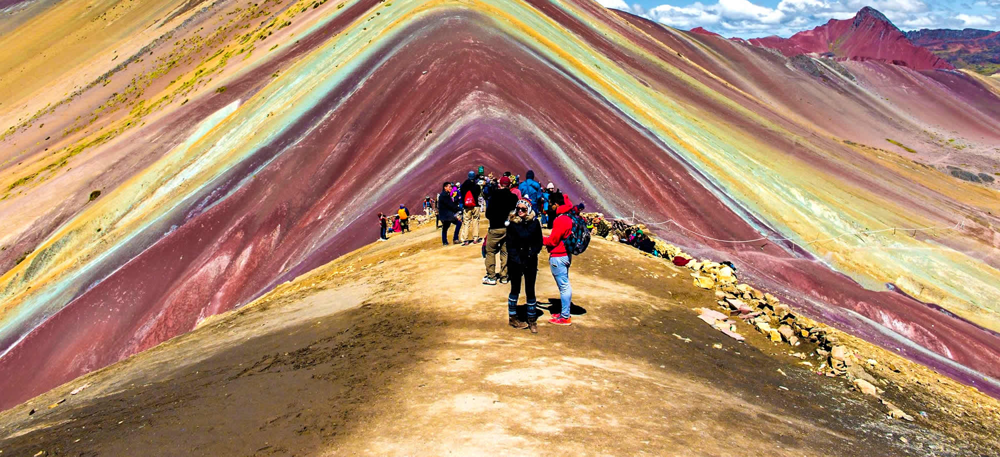 Viajeros en la cima
